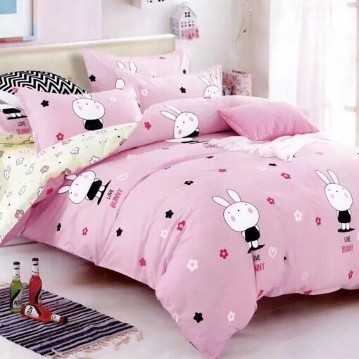 Kids Comforter Set 160×230cm Queen 4Pcs Velvo Child