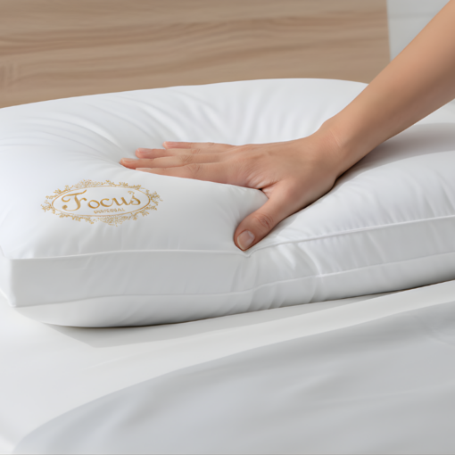 مخدة ساتان فندقي 75×50 سم فوكس فيرمونت