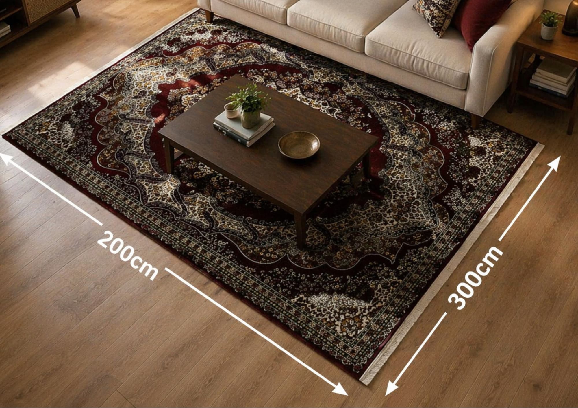 سجاد تركي 200×300 سم / 150×230 سم جودة عالية ريدز 700