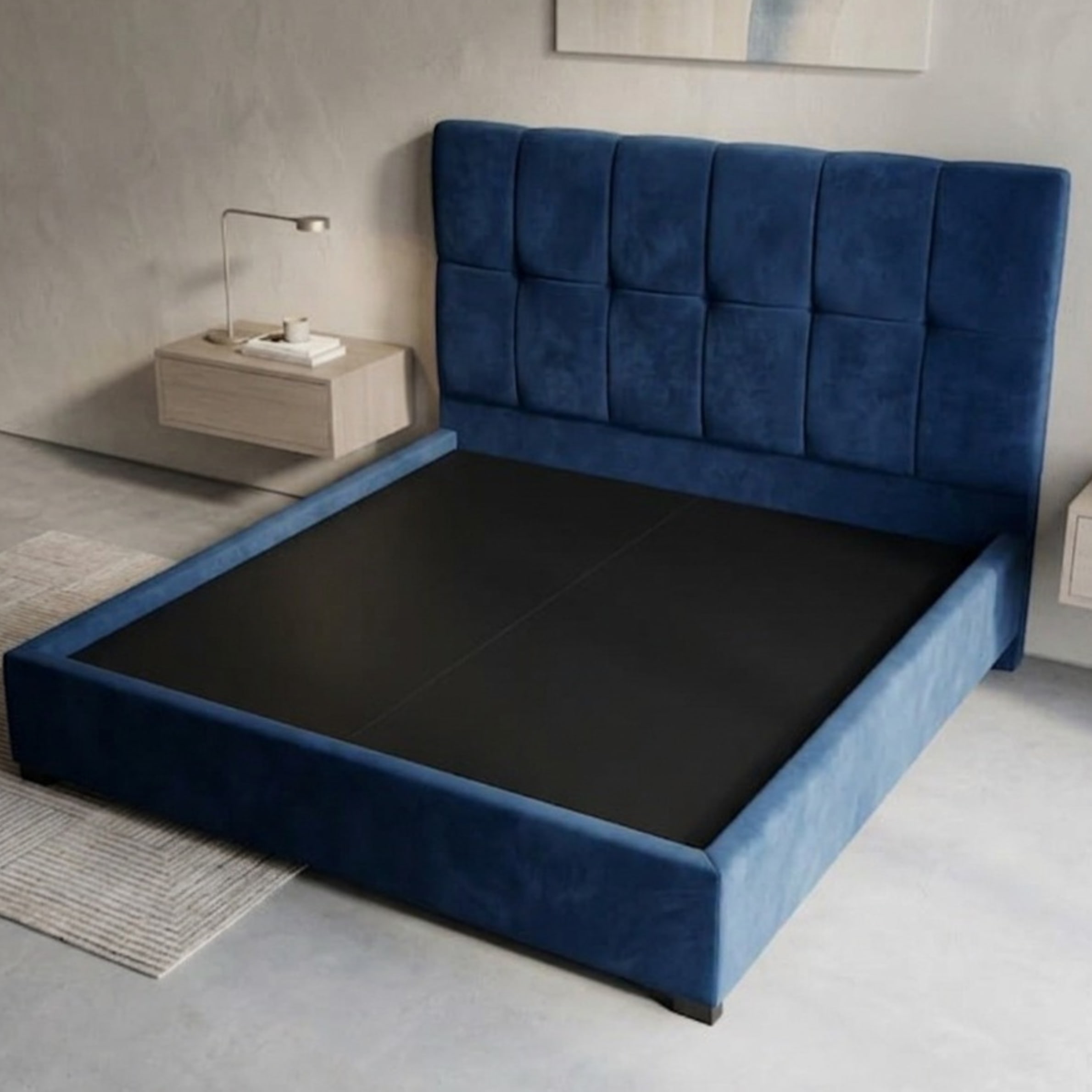 Wood Bed Super King Size 200x200 cm Modern Playwood