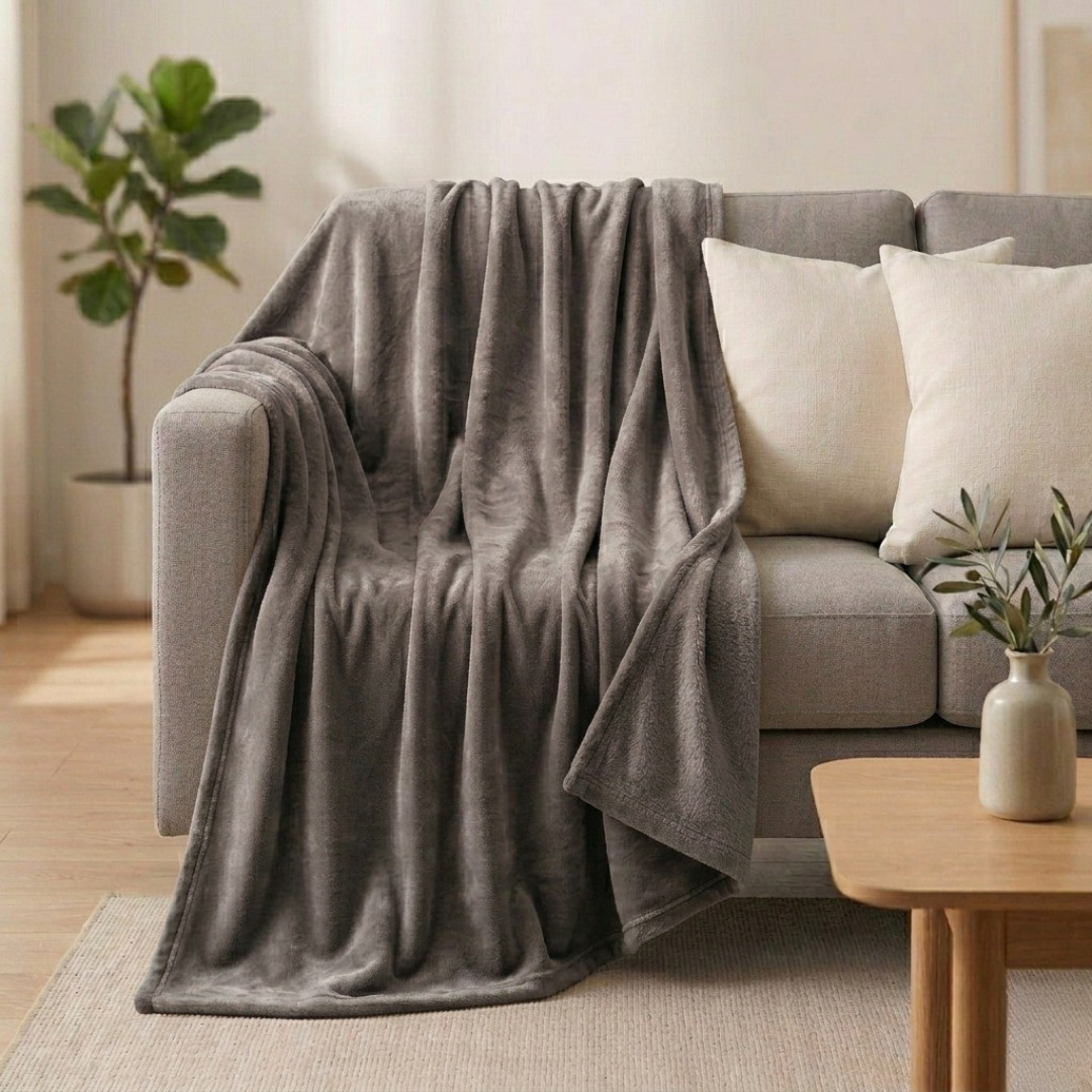 بطانية أرادا فلانيل مخمل ناعمة ومريحة من فوكس 220×240 سم - الصورة 2