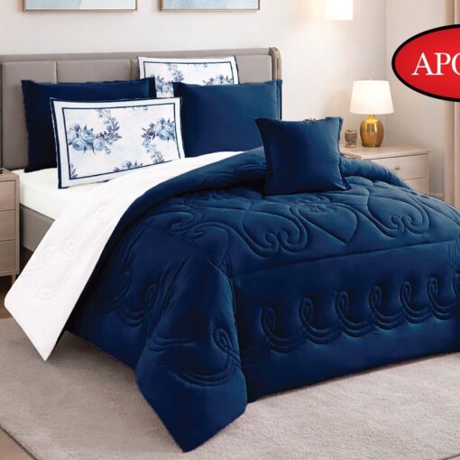 Alternative view of Comforter Petal Double Face 6Pcs King Microfiber