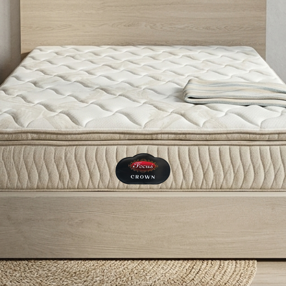 مرتبة بوكيت سبرينج سوست منفصلة كراون سنجل 120×200+29 سم - الصورة 2