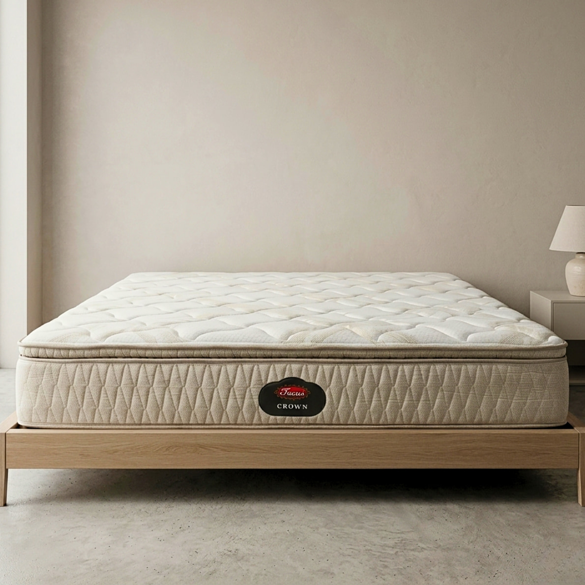 Mattress Super King 200×200+29 cm Pocket Spring System Crown Comfortable
