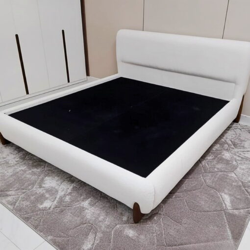 سرير كبير سوبر كينج 200×200 سم خشب بلويد مودرن
