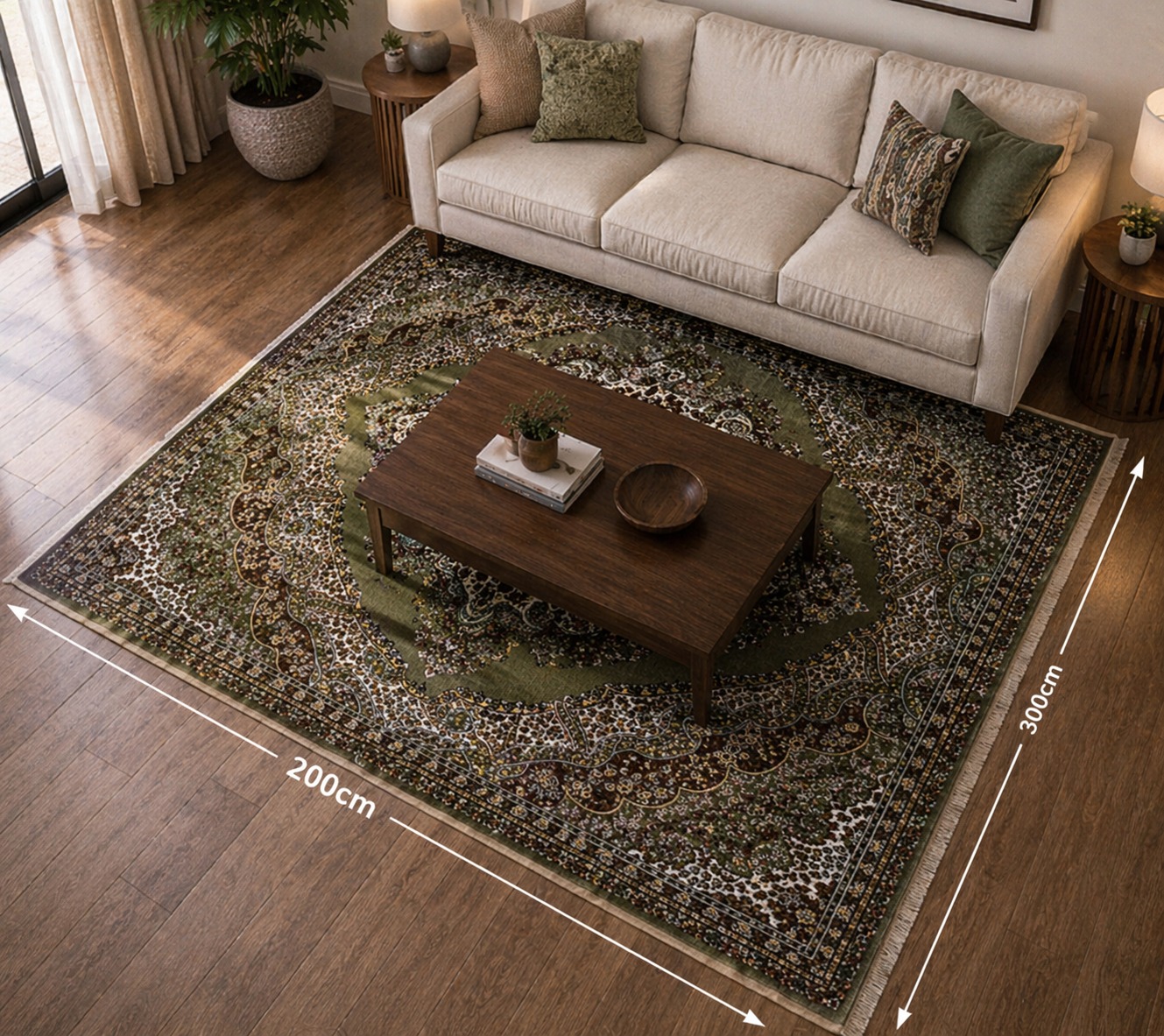 Carpets 200×300 cm / 150×230 cm High Quality Reeds 700 Turkish