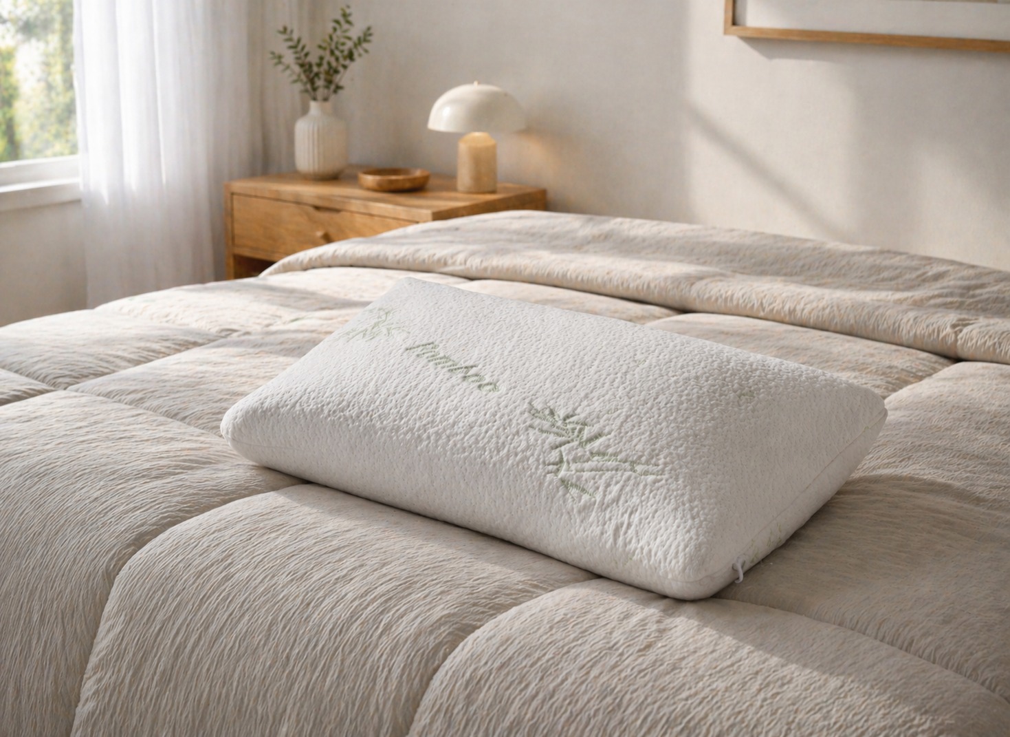 Pillow Bamboo 60×40+14CM Memory Foam Focus Relax