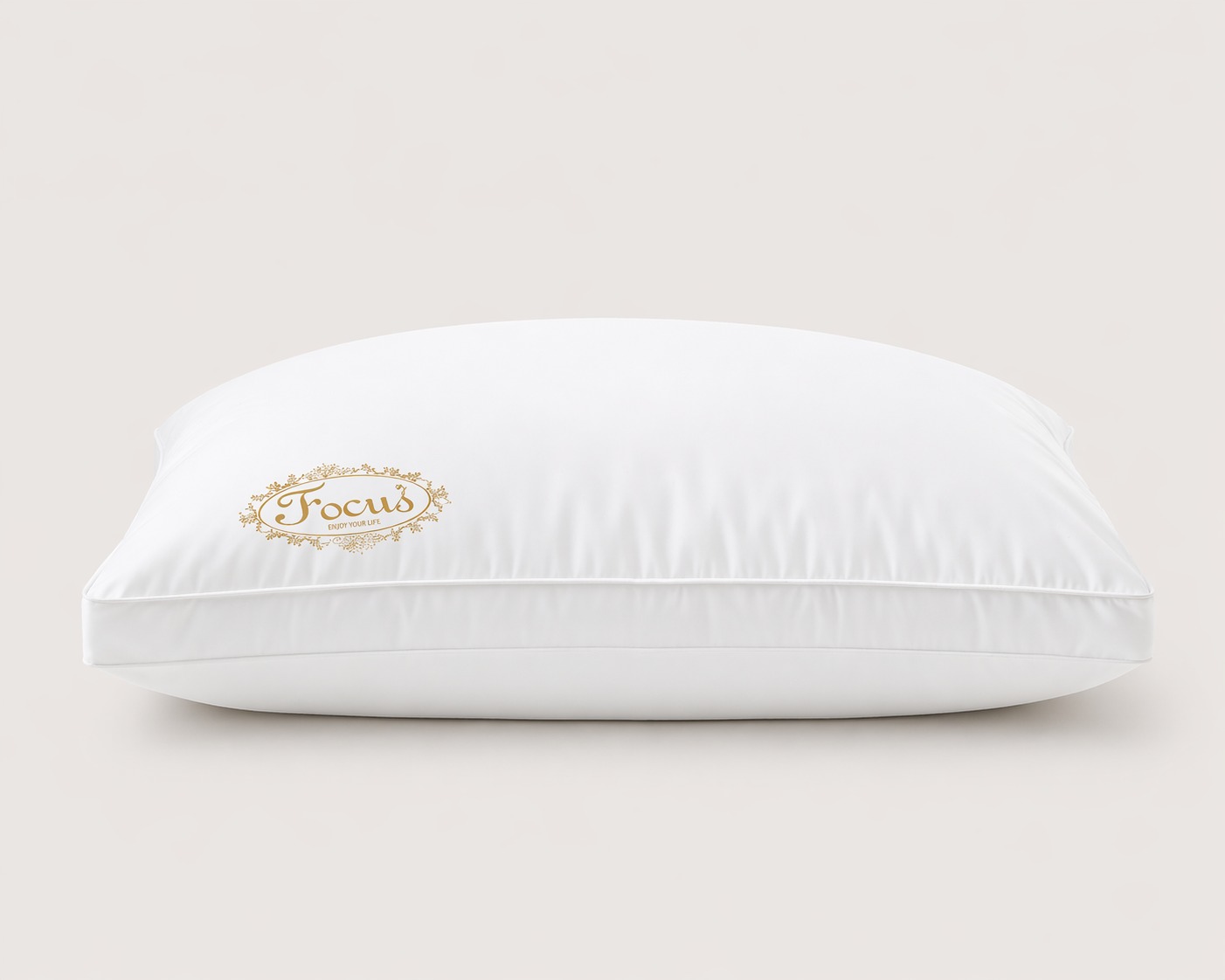 Pillow Satin Hotel Double Piping 75×50 CM Focus Fairmont - Image 3
