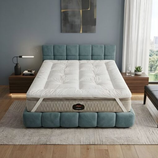لباد مرتبة مطاطي 160×200 + 10سم قطن بارد من فوكس فندقي