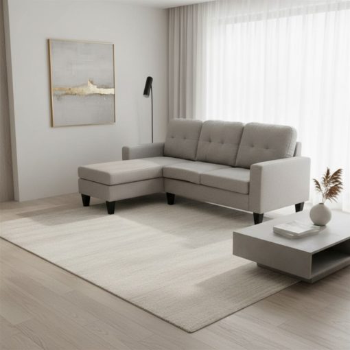 Sofa L-Shaped Jacquard Modular