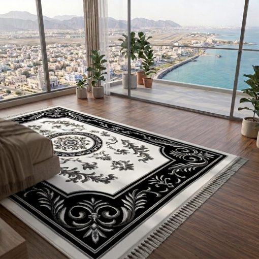 سجاد تركي مقاس 200×300سم ديزاين فرنسي طابع إسلامي نسيج كثيف ديكوريشن