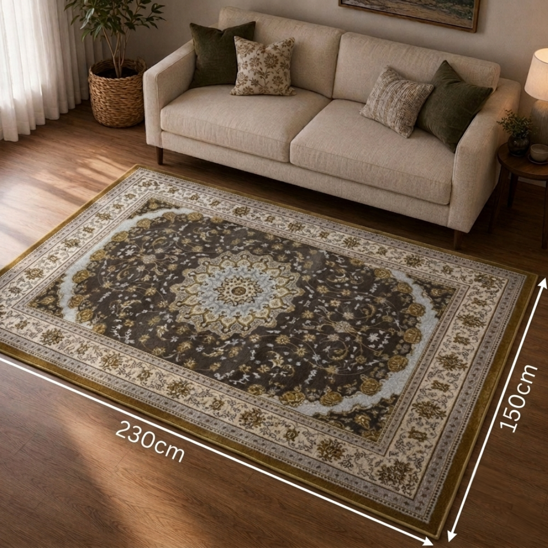 سجاد تركي 200×300 سم / 150×230 سم جودة عالية أطلس - الصورة 2