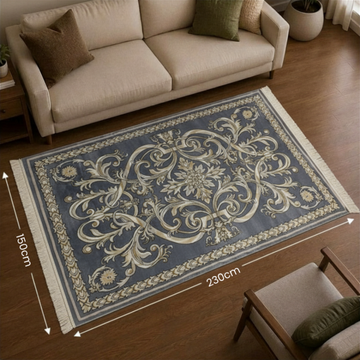 Alternative view of Kashan Carpet Premium Quality Durable & Elegant Design