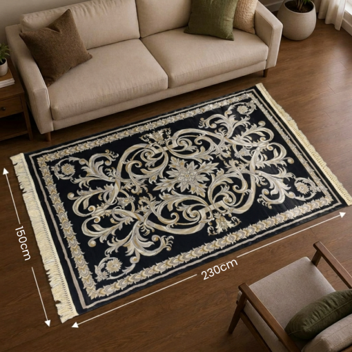 Alternative view of Kashan Carpet Premium Quality Durable & Elegant Design