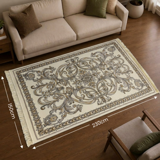 Alternative view of Kashan Carpet Premium Quality Durable & Elegant Design