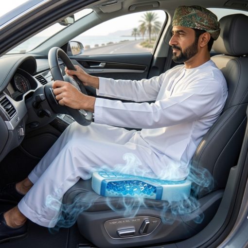 Alternative view of مخدة جل لتخفيف ضغط عظمة العصعص دعم مريح للجلوس