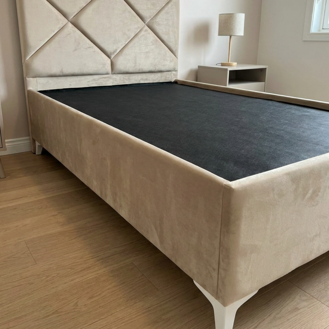 كرفاية سنجل 90×190 سم تصميم مودرن خشب MDF - الصورة 3